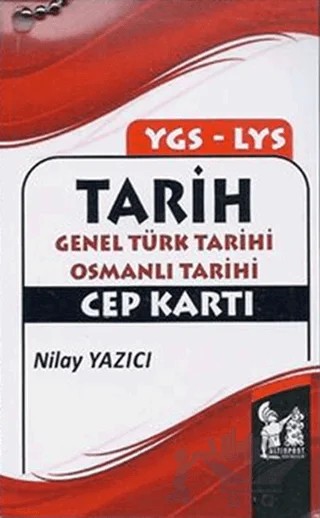 YGS - LYS Tarih Cep Kartı – Kolektif – Altın Post Yayıncılık kitap kapağı
