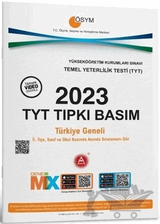 2023 TYT Tıpkı Basım Çıkmış Sorular – Kolektif – A Yayınları kitap kapağı