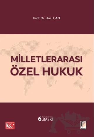 Milletlerarası Özel Hukuk – Hacı Can – Adalet Yayınevi kitap kapağı