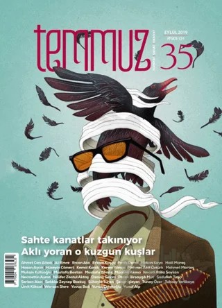 Temmuz Aylık Edebiyat, Sanat ve Fikriyat Dergisi Sayı: 35 Eylül 2019 – Temmuz Dergisi kitap kapağı