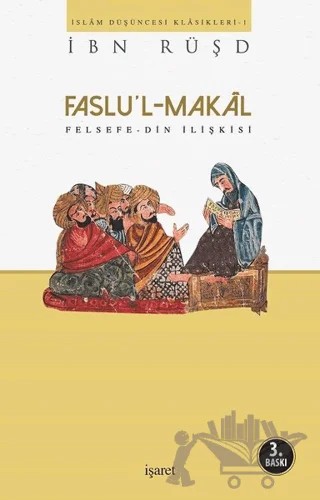 Faslu'l - Makal – İbn Rüşd – İşaret Yayınları kitap kapağı