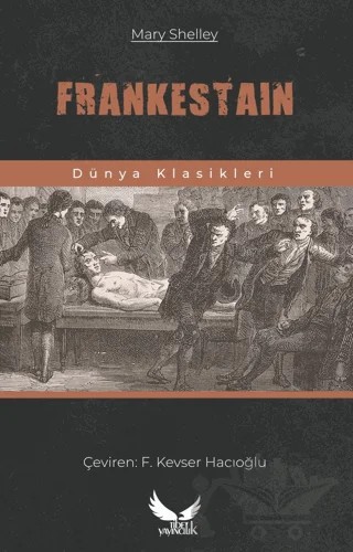 Frankestain – Mary Shelley – Tibet Yayıncılık kitap kapağı