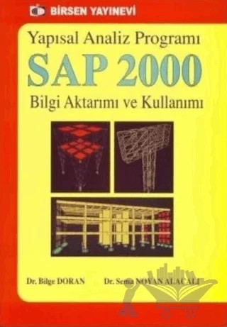 Yapısal Analiz Programı SAP 2000 – Bilge Doran – Birsen Yayınevi kitap kapağı