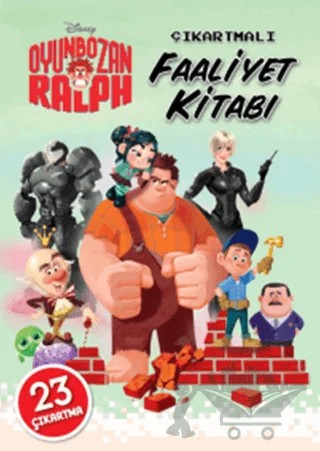 Oyunbozan Ralph - Çıkartmalı Faaliyet Kitabı – Kolektif – Doğan Egmont Yayıncılık kitap kapağı