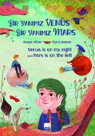Bir Yanımız Venüs Bir Yanımız Mars – Başak Sözer, Öykü Akarca – Uçan Fil Yayınları kitap kapağı