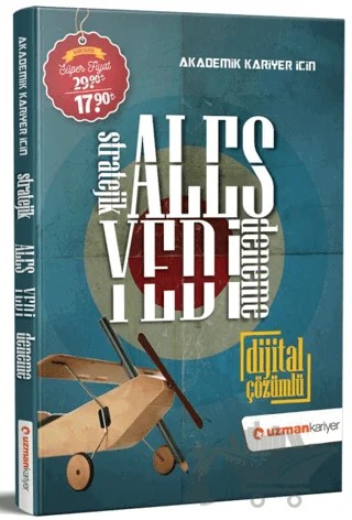 ALES Stratejik 7 Deneme Dijital Çözümlü – Kolektif – Uzman Kariyer Yayınları kitap kapağı