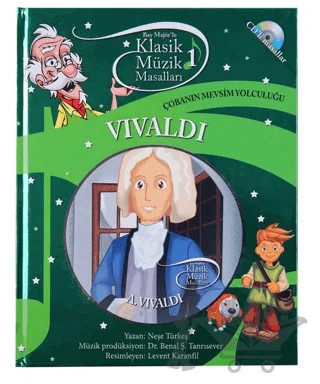 Vivaldi - Çobanın Mevsim Yolculuğu – Neşe Türkeş – Doğan Egmont Yayıncılık kitap kapağı