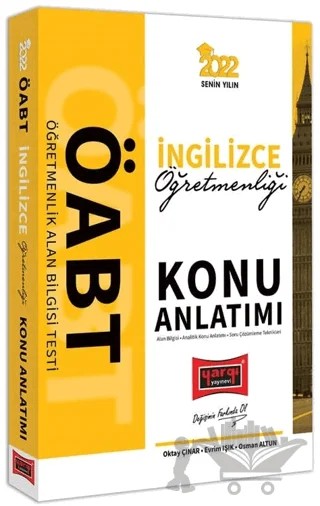 2022 ÖABT İngilizce Öğretmenliği Konu Anlatımı – Kolektif – Yargı Yayınevi kitap kapağı
