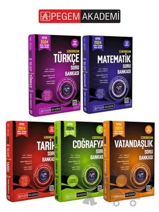 2024 KPSS GYGK Ezberbozan Soru Bankası Set (5 Kitap) – Kolektif – Pegem Akademi Yayıncılık kitap kapağı