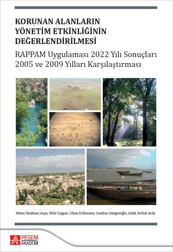 Korunan Alanlarının Yönetim Etkinliğinin Değerlendirilmesi – Pegem Akademi Yayıncılık kitap kapağı