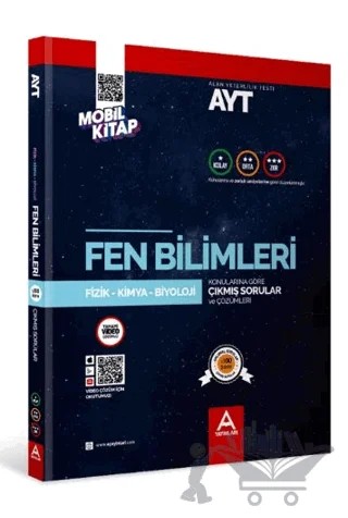 AYT Fen Bilimleri Konularına ve Zorluk Derecesine Göre Çıkmış Sorular – Kolektif – A Yayınları kitap kapağı