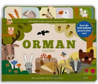 Bul ve Göster: Orman Kaşifleri – Kolektif – Uçan Fil Yayınları kitap kapağı
