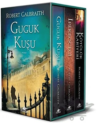 Cormoran Strike Kutulu Özel Set (3 Kitap) – Robert Galbraith – Pegasus Yayınları kitap kapağı