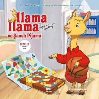 Llama Llama ve Şanslı Pijama – Anna Dewdney – Mundi kitap kapağı