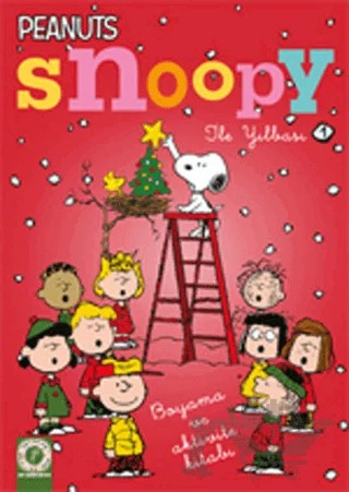 Snoopy İle Yılbaşı 1 - Boyama ve Aktivite Kitabı – Kolektif – Artemis Yayınları kitap kapağı
