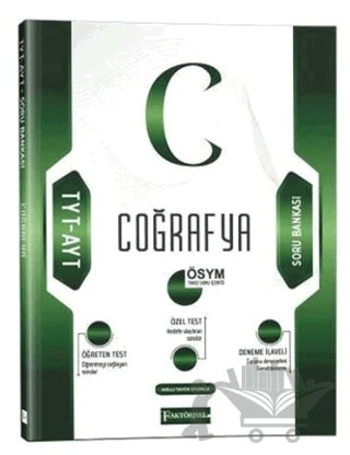 TYT AYT Coğrafya Soru Bankası – Kolektif – Faktöriyel Yayınları kitap kapağı