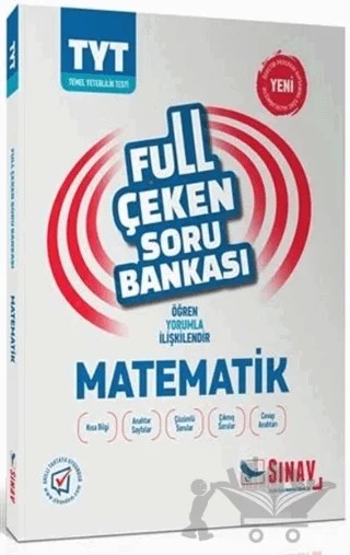 2019 TYT Matematik Full Çeken Soru Bankası – Kolektif – Sınav Yayınları kitap kapağı