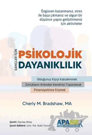 Psikolojik Dayanıklılık – Cheryl M. Bradshaw – APAMER Psikoloji Yayınları kitap kapağı