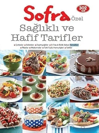 Sofra Özel Sağlıklı ve Hafif Tarifler – Kolektif – Turkuvaz Kitap kitap kapağı