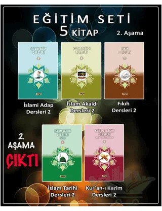 Eğitim Seti 2. Aşama (5 Kitap) – Kolektif – Etiket Yayınları kitap kapağı