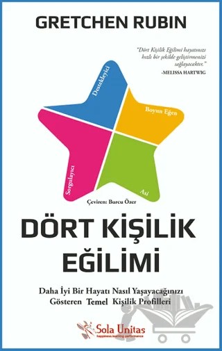 Dört Kişilik Eğilimi – Gretchen Rubin – Sola Unitas kitap kapağı