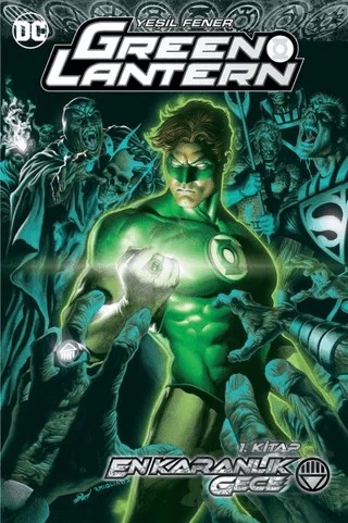 Green Lantern - En Karanlık Gece 1. Kitap – Geoff Johns, Peter J. Tomasi – Arka Bahçe Yayıncılık kitap kapağı