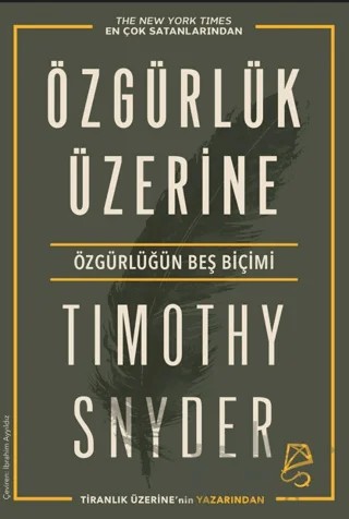 Özgürlük Üzerine – Timothy Snyder – Serbest Kitaplar kitap kapağı