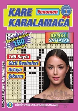 Fenomen Kare Karalamaca 3 – Kolektif – Maxi Yayıncılık kitap kapağı