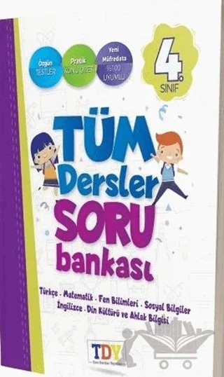 4. Sınıf Tüm Dersler Soru Bankası – Kolektif – TDY Yayınları kitap kapağı