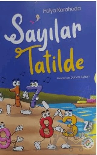 Sayılar Tatilde – Hülya Karahoda – Ferfir Yayıncılık kitap kapağı