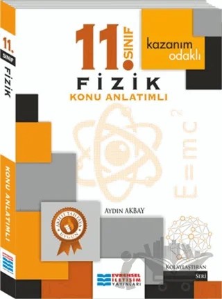 11. Sınıf Fizik Konu Anlatımlı – Aydın Akbay – Evrensel İletişim Yayınları kitap kapağı