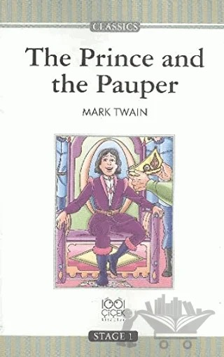 The Prince and the Pauper – Mark Twaın – 1001 Çiçek Kitaplar kitap kapağı