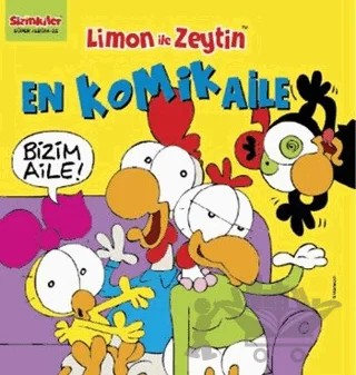 Limon ile Zeytin - En Komik Aile – Salih Memecan – Mart Yayınları kitap kapağı