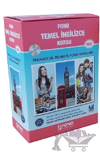 Fono Temel İngilizce Kursu Seti (CD'li) – Kolektif – Fono Yayınları kitap kapağı