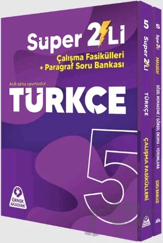 5. Sınıf Süper İkili Türkçe Seti – Kolektif – Örnek Akademi kitap kapağı