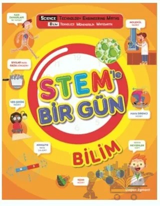 STEM'le Bir Gün - Bilim – Kolektif – Doğan Egmont Yayıncılık kitap kapağı