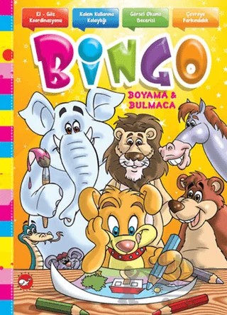 Bingo Boyama ve Bulmaca – Kolektif – Beyaz Balina Yayınları kitap kapağı