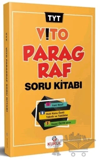 YKS TYT Paragraf Vito Soru Kitabı – Kolektif – Kurul Yayıncılık kitap kapağı