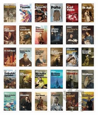 Klasik Romanlar - 30 Kitap Takım – Kolektif – Halk Kitabevi kitap kapağı
