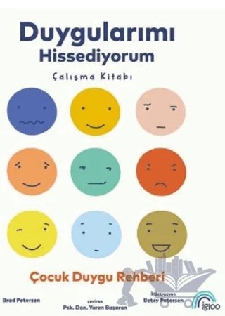 Duygularımı Hissediyorum – Brad Petersen – İgloo Yayınevi kitap kapağı