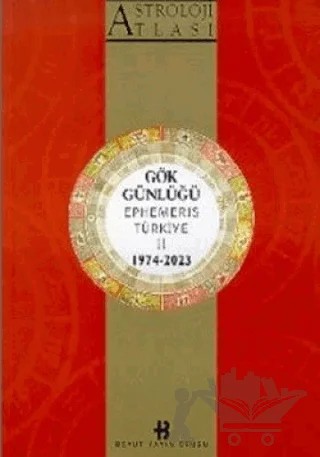 Astroloji Atlası Gök Günlüğü Ephemeris Türkiye 2 1974 - 2023 – Kolektif – Boyut Yayın Grubu kitap kapağı