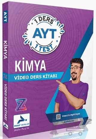 Z Takım AYT Kimya Video Ders Kitabı – Kollektif – Paraf Yayınları kitap kapağı