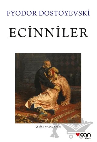Ecinniler – Fyodor Dostoyevski – Can Yayınları kitap kapağı