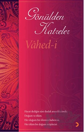Gönülden Katreler – Vahed-i – Cinius Yayınları kitap kapağı