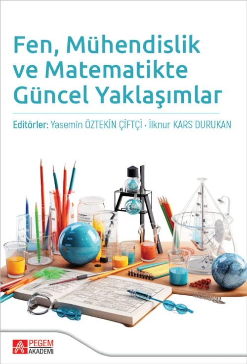 Fen, Mühendislik ve Matematikte Güncel Yaklaşımlar – Pegem Akademi Yayıncılık kitap kapağı