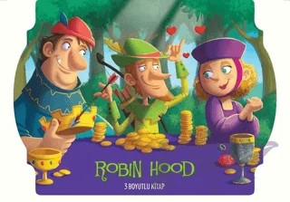 Robin Hood (3 Boyutlu Kitap) – Kolektif – İndigo Çocuk kitap kapağı