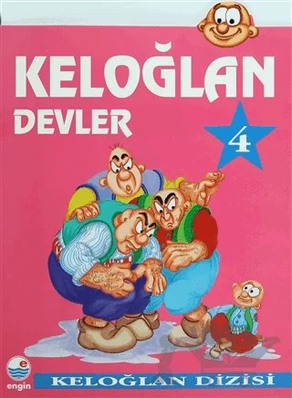 Keloğlan 4 Devler – Derleme – Engin Yayınevi kitap kapağı