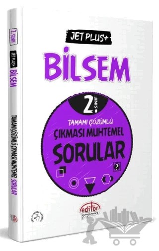 2. Sınıf Bilsem Jet Plus+ Tamamı Çözümlü Çıkması Muhtemel Sorular – Kolektif – Editör Yayınevi kitap kapağı
