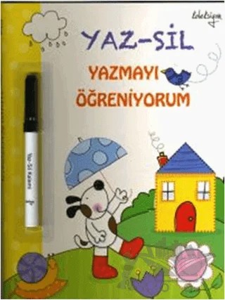 Yaz-Sil Yazmayı Öğreniyorum – Claire Ever – Koleksiyon Yayıncılık kitap kapağı