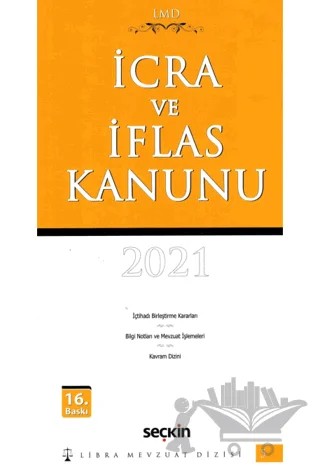İcra ve İflas Kanunu / LMD-5 – Mutlu Dinç, Çilem Bahadır – Seçkin Yayıncılık kitap kapağı